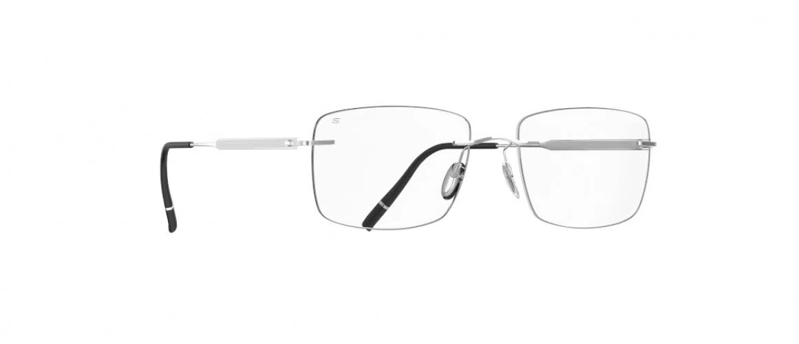 Silhouette The Timeless Visionary Demo Rimless 5603 Eyeglasses - view 2